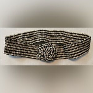 Vintage 1980s Goodheart Knot Scrunch Upper Waist Belt Womens M/L